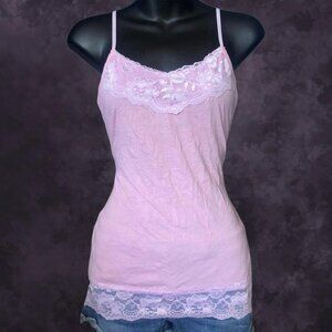 Maurices Pink Lace Cami